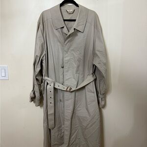 Men's Classic Tan Trench Coat